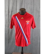 Team Russia Soccer Jersey - 2012 Home Jersey by Adidas - Men&#39;s Large  - $128.83 CAD