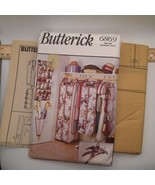 Vtg Butterick 6869 Hangers Garment Bag Shoe Holder UNCUT - $5.40