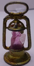 Vintage Doll House Miniature Brass Tone Lantern - $5.46 CAD
