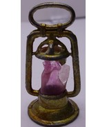 Vintage Doll House Miniature Brass Tone Lantern - $5.47 CAD