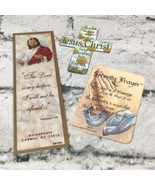 Christian Bookmark Pocket Prayer Card Cross Fridge Magnet Devotional - £11.44 GBP