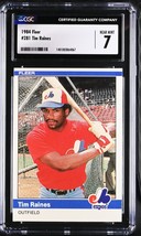 1984 Fleer Tim Raines #281 CGC 7 P1366 - £12.58 GBP