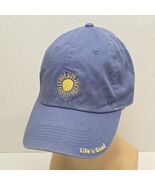 Life is Good Adult Hat Strapback Blue Sun One Size Distressed Dad Cap - $269.22 MXN