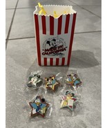 2002 Disneyana Convention Disney 5 Popcorn Pins Made in California Disne... - £140.71 GBP