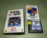 NHL 95 Sega Genesis Complete in Box - £4.66 GBP