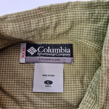 Columbia Sportswear AM7094 Men's Brown Button-Down Collar Short Sleeve Shirt L image 3