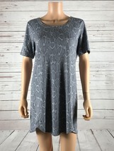 JENNI Gray Snake Print Short Sleep Shirt Nightgown NWT SMALL - £7.47 GBP