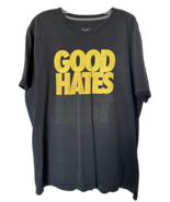Nike Men&#39;s &quot; Good Hates Best &quot; T-Shirt Short Sleeve 100% Cotton Size XL ... - £10.30 GBP