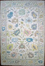 Over Size 12x18Ft  Beige Washout colourful Turkish wool Carpet, Oushak Area Rug - £2,830.24 GBP