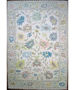 Over Size 12x18Ft  Beige Washout colourful Turkish wool Carpet, Oushak Area Rug - £2,823.18 GBP