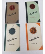 Notebooks Lea Manufacturing Company Polish Buffer Products 1935-1952 Set... - $18.95