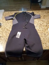 ZCCO Men&#39;s Wetsuits 1.5mm Premium Neoprene Back Zip Shorty Dive Skin siz... - £38.33 GBP