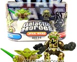Yr 2006 Star Wars Galactic Heroes 2 Pack 2 Inch Figure YODA and KASHYYYK... - £27.56 GBP