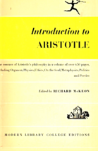 Introduction To Aristotle Edited By Richard McKeon(1947), Paperback Book - $3.00