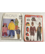 Lot Of 3 Sewing Patterns Girl &amp; Boys Some Vintage LOW $ - $11.36