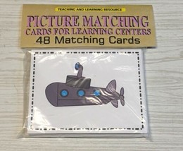 Picture Match - Flashcards for Preschool 52 Cards- Teaching supplies - $10.01