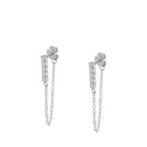 Wholesale  Gold Filled Small CZ Ear Cuff Earrings For Women Charming Cubic Zirco - £9.25 GBP