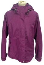 Women’s Lands End Squall Coat Waterproof Windproof Fleece Lined Sz Large... - £35.51 GBP