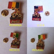 Enamel Pin, Lapel Pins, Cool Lapel Pins, Vintage World Cup USA 94 Coca Cola 1994 - £13.35 GBP