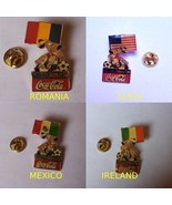 Enamel Pin, Lapel Pins, Cool Lapel Pins, Vintage World Cup USA 94 Coca C... - £13.57 GBP