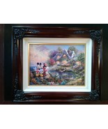 Thomas Kinkade Mickey and Minnie Sweetheart Cove - $4,739.10 CAD