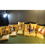 6 QTY VINTAGE 1950s SLEEPY EYES  DOLL SET NORWAY DUTCH NETHERLANDS SWISS... - $1,021.76 MXN