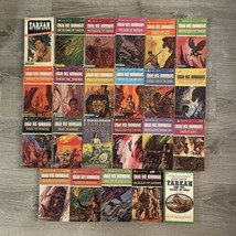 Near Complete Tarzan Edgar Rice Burroughs Lot of 23 PBs Ballantine 1st P... - £74.39 GBP