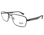 Ray-Ban Vista Montature RB6334 2511 Marrone Grigio Rettangolare Cerchio ... - $64.89