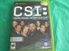 CSI: Crime Scene Investigation (Microsoft Xbox, 2004) - £7.87 GBP