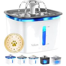 95oz Pet Fountain - Automatic Water Dispenser for Dogs &amp; Cats - $43.51