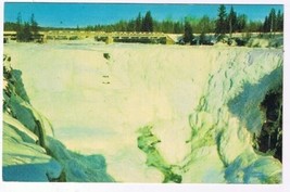 Ontario Postcard Lakehead Kakabeka Falls In Winter Kaministiquia River - £2.31 GBP
