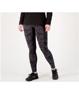 AnyBody Jacquard Smoothing Full Length Legging (Grey Marble, X-Large) A5... - £14.90 GBP