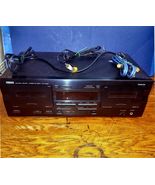 Yamaha KX-W321 Dual Stereo Cassette Deck Dolby - tested works! free ship! - $103.95