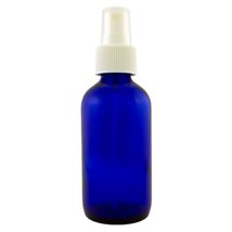Premium Life Blue Glass Bottle with Sprayer 2 oz - Essential Oil Packagi... - £5.21 GBP