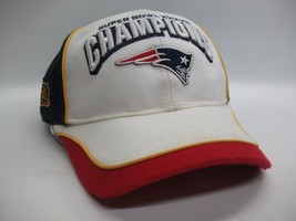 Super Bowl XXXVIII Champions New England Patriots Hat Multicolor Baseball Cap - £16.07 GBP