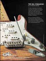 G&amp;L Comanche electric guitar designed by Leo Fender 2001 advertisement 8 x 11 ad - £3.09 GBP