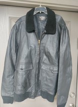 Vintage Men&#39;s Leather Jacket San Diego Leather Company SZ XL/2XL - £138.09 GBP