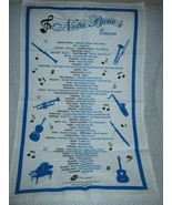 Nota Bene Encore Cotton Tea Towel Music Notables - £7.73 GBP