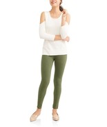Time &amp; Tru Women&#39;s Full Length Soft Knit Jeggings Size MEDIUM (8-10) Green - €19,00 EUR