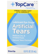 TopCare Health Artificial Tears Lubricant Eye Drops 0.5 oz EXP 02/2027 - $9.89