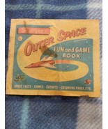 SAWYER&#39;S OUTER SPACE - FUN AND GAME BOOK 1950 JAT1 - $14.01