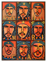 11x14"Decoration CANVAS.Interior design art.Political Che America.Guevara.6357 - $32.67