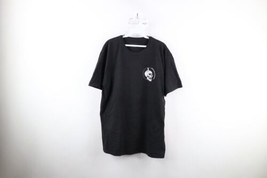 Streetwear Mens Large Faded Born Scum Skull Sword Spider Short Sleeve T-Shirt - £27.74 GBP