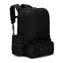 55L Large  Bag  Molle Backpack Army  Multifunction Outdoor Trek Hi Backpack Deta - £108.74 GBP