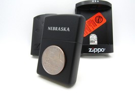50 states Nebraska quarter coin ZIPPO 2007 MIB Rare - £67.62 GBP