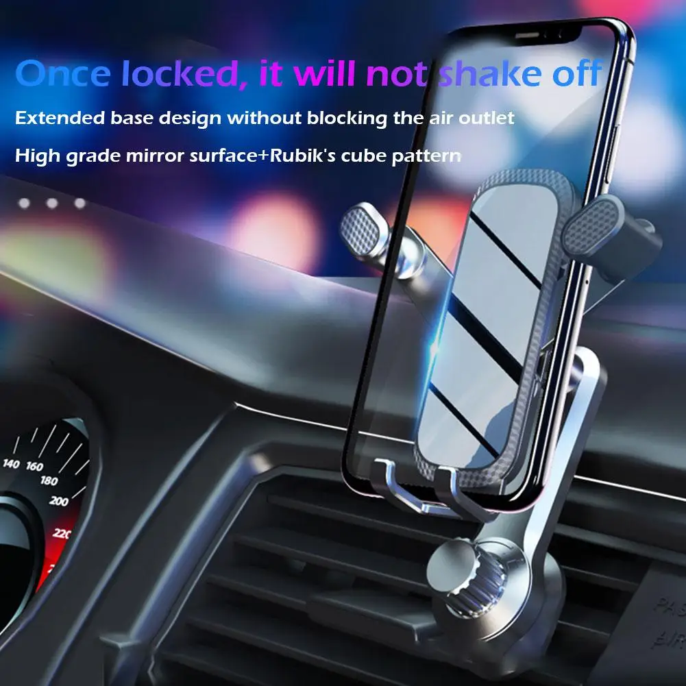 360 Degree Portable Mobile Holder Phone Holder In Car Air Vent - Universal Gra - £14.95 GBP