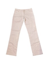 Stella McCartney Women&#39;s Jeans Slim Straight Low-Rise Denim Cotton Pink Size 42 - £52.27 GBP