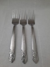 Lot of 3 Pieces ~ Oneida Durango Stainless ~ 3 Dinner Forks 8&quot; ~ Nice Co... - £25.65 GBP