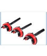Professional 3 Pieces Leather Belt End Cutter Punch Set U Type Shaped Le... - $609.10 MXN