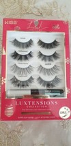 Kiss Luxtensions Collection Lashes Limited Time Only 4 Pairs (91239, KLLM08XY) - £11.37 GBP